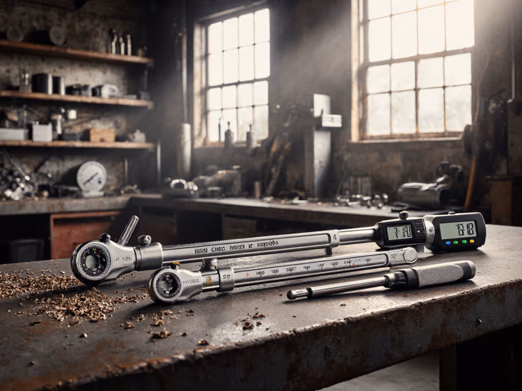 Torque Wrench Comparison: Click vs Beam vs Digital Calibration