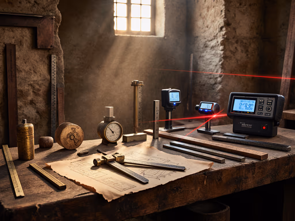 History of Measuring Tools: From Cubits to Lasers