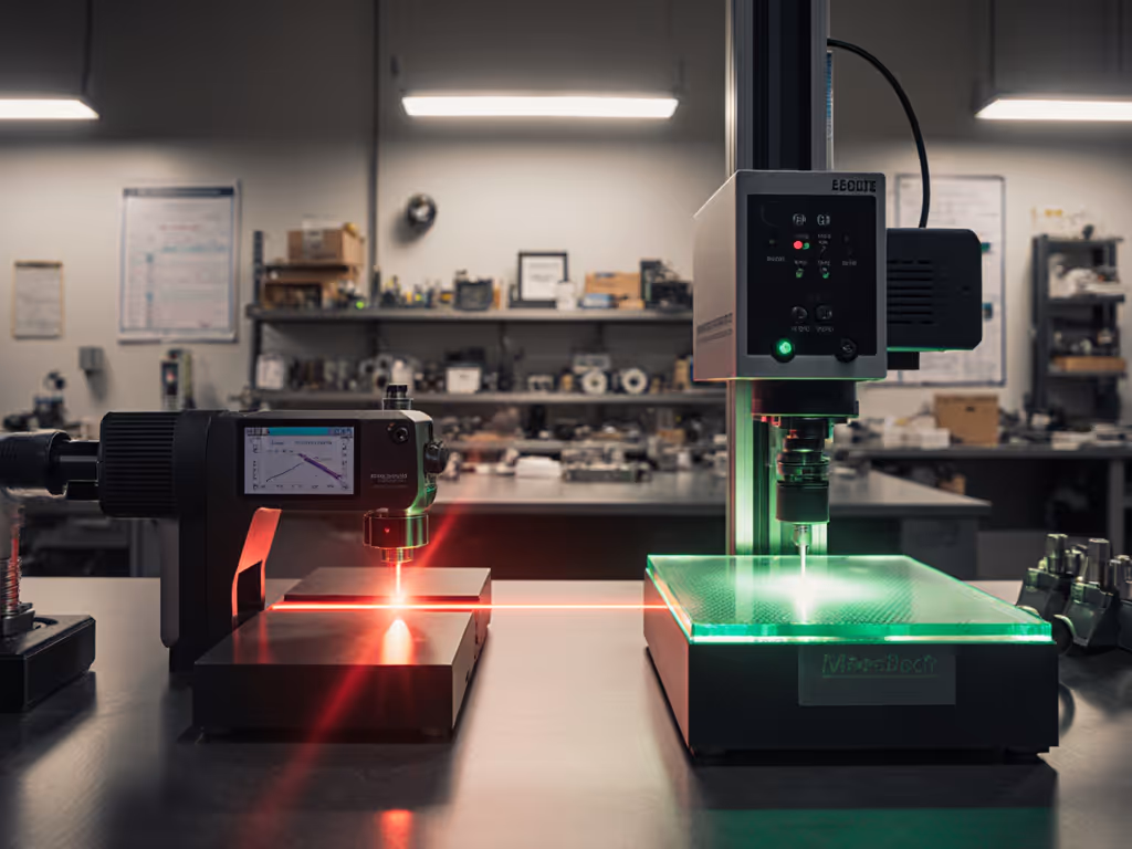 Micro-Inspection Speed: Laser Micrometer vs Optical Comparator